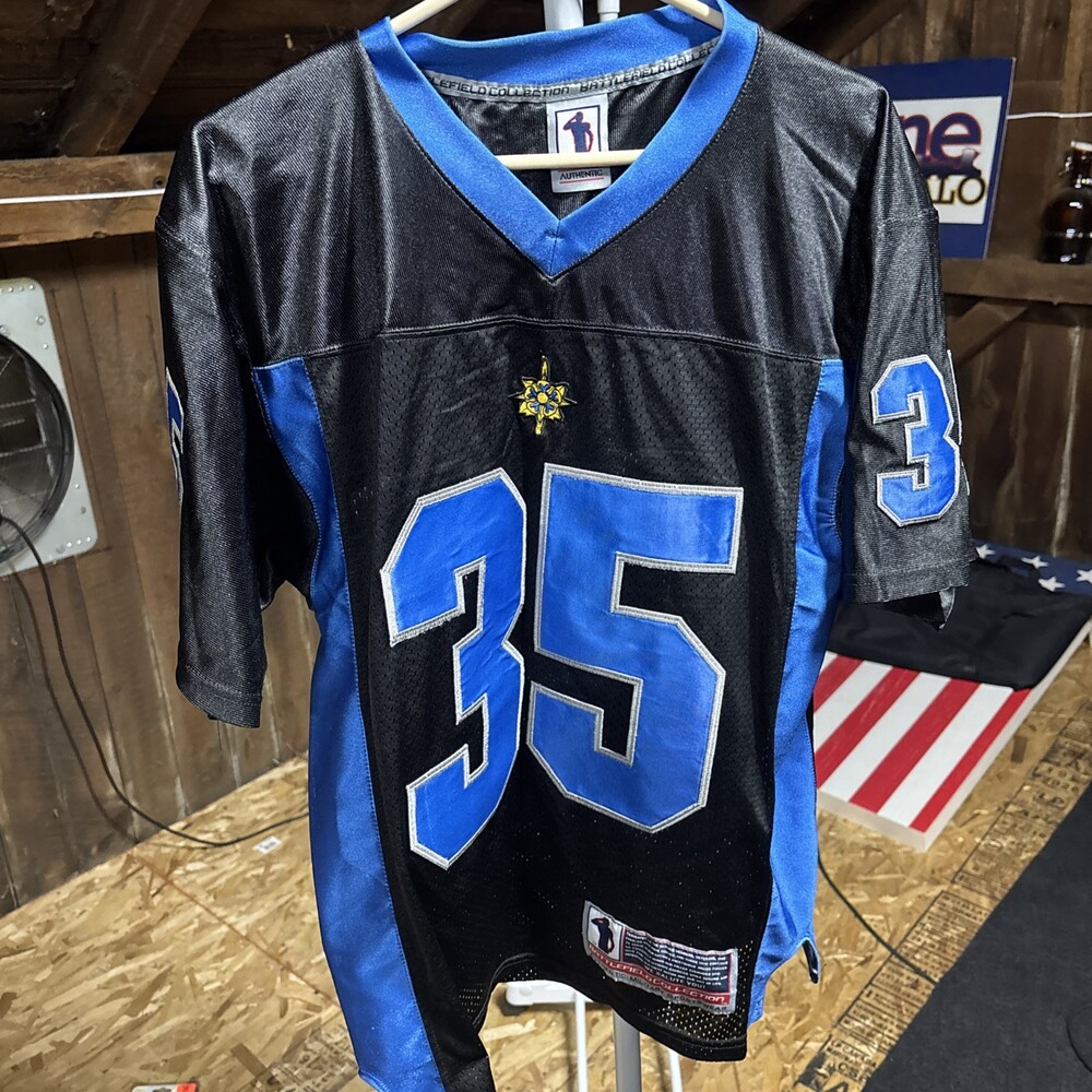 U.S. Army Military Intel Battlefield Collection Rare #35 Stitched USA Jersey (M)